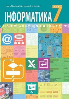 Інформатика 7 клас Казанцева 2020